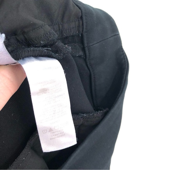 LOFT Marisa Pants Black Side Velvet Stripe Tuxedo Stripe Career Work Ankle Pant - Picture 8 of 8